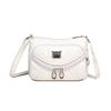 Fashion Trend Four Seasons Soft Leather Multi-compartment Multi-pocket High-end Multi-layer Shoulder Messenger Bag Women's Bag