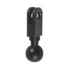 Camera Mount Clamp 360-degree Swivel 17mm Ball Head Magic Arm with Clamp Camera Adapter Clip with 1/4" Thread for GoPro Camera