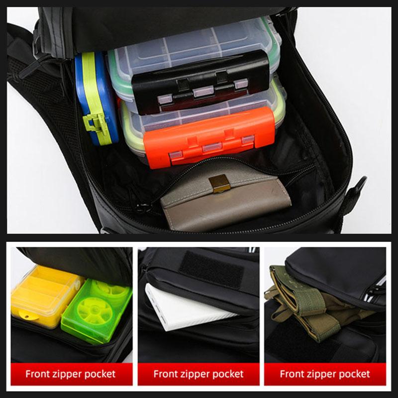 Outdoor Sports Camping Backpack Mountaineering Climbing Bag For Men Trekking Hiking FIshing Lure Box Tackle Travel Handbags