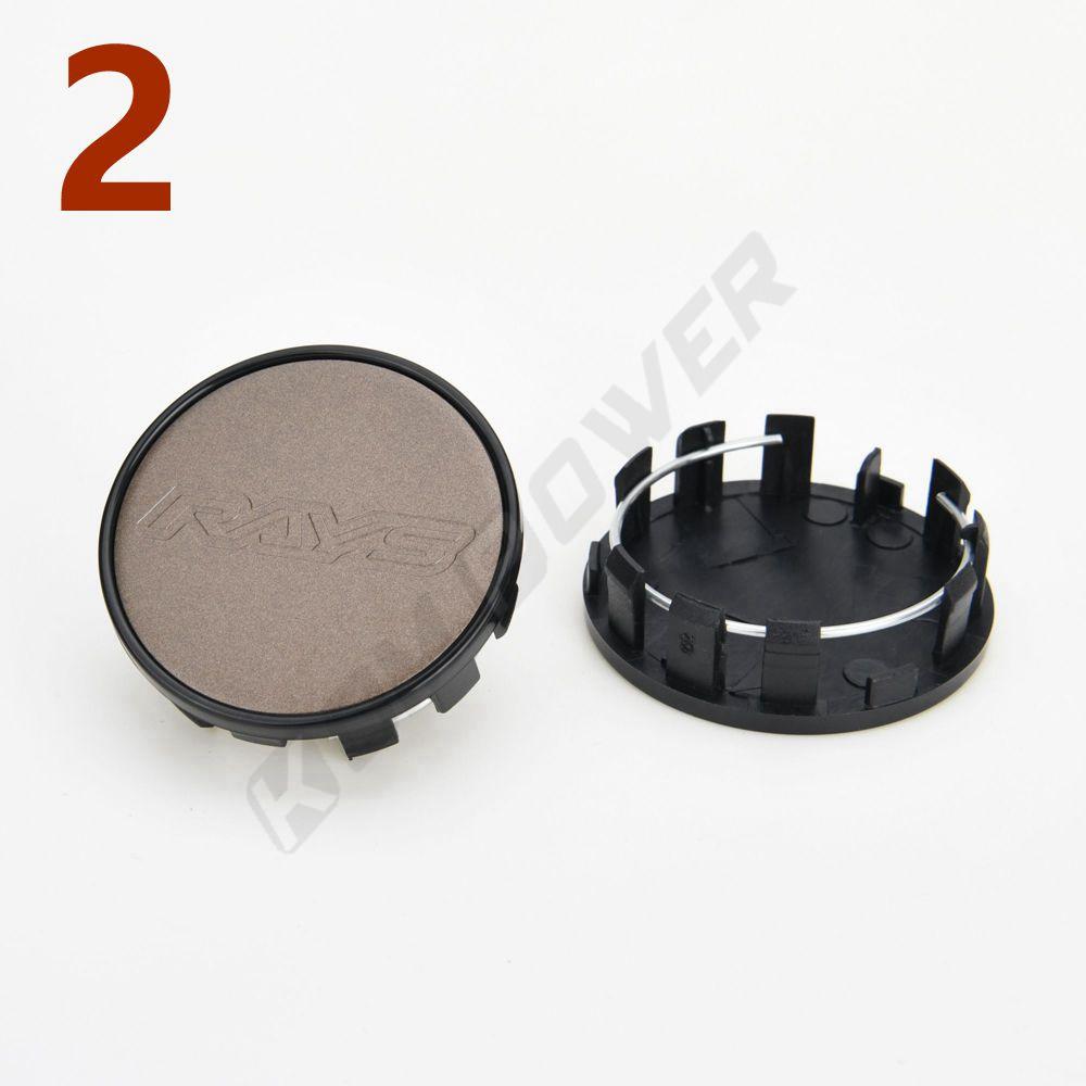 

4PCS OD 54MM / ID 50MM Rim Cap RAYS VOLK Logo Wheel Center Cap Wheel Cover Hubcaps