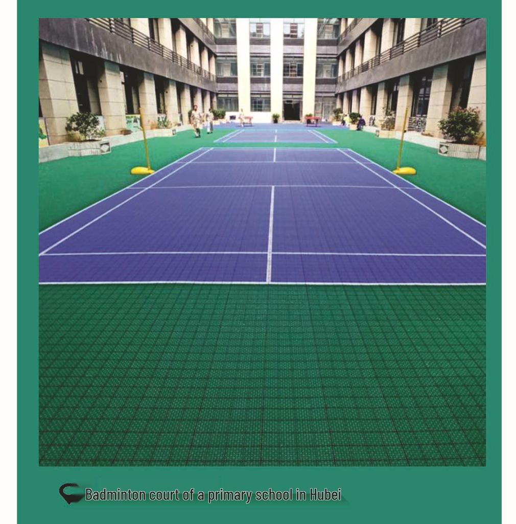Outdoor Kindergarten Play Area and Sports Court Flooring Mat
