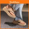 Eva Platform Flip Flops For Women With Thick Sole And Nonslip Design For Summer Casual Wear