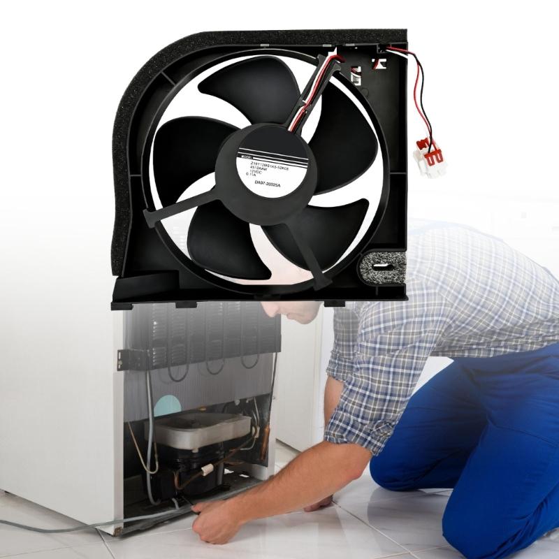 Multipurpose Replacement Refrigerator Cooling Fan Motor Low Noise Design Suitable for Multiple Refrigerator Models