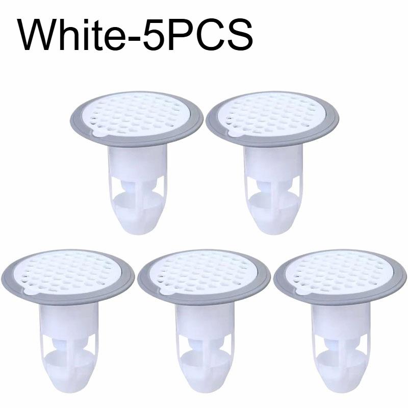 1-10PCSBath Shower Floor Drain StrainerCover Plug Trap Silicone Anti-odor Sink Bathroom Water Filter Insect Prevention Deodorant
