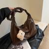 Large Capacity Leather Crossbody Bag New Design Women Tote Handbag Vintage Shoulder Bag  Lady