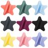 Multi-Color Portable Phone Stand | Lipstick/Lip Gloss Shape Star Design | Silicone Adhesive Lazy Mount for for All Phone Case
