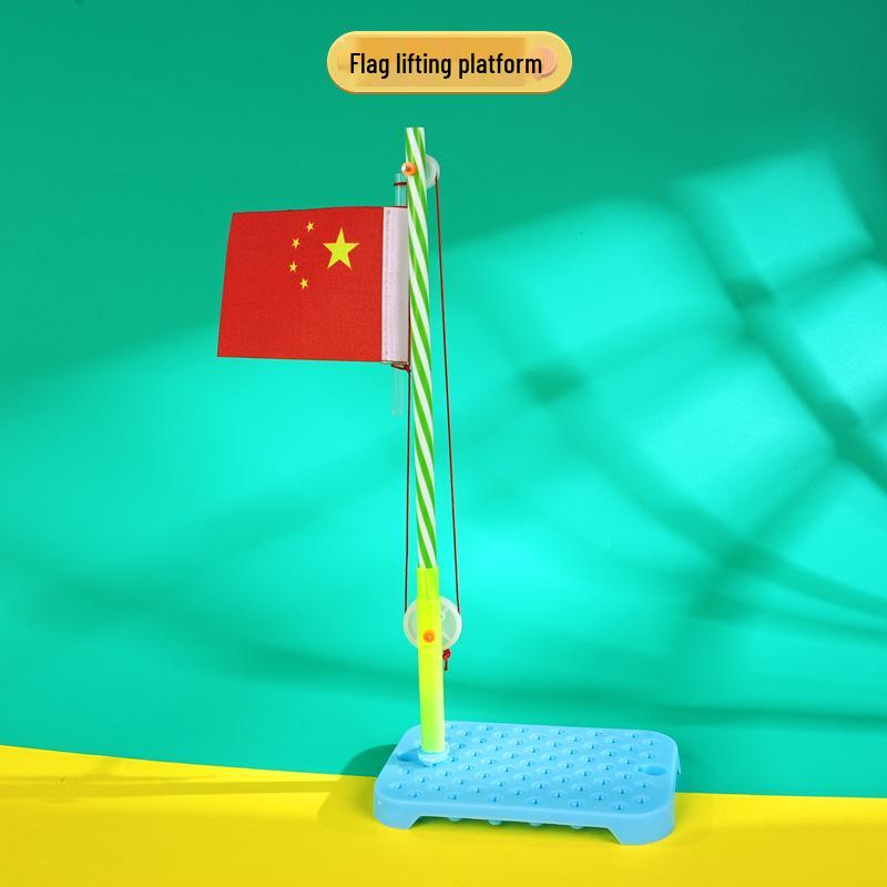 Scientific Experiment Kit for Kids: DIY Red Flag Raising Platform