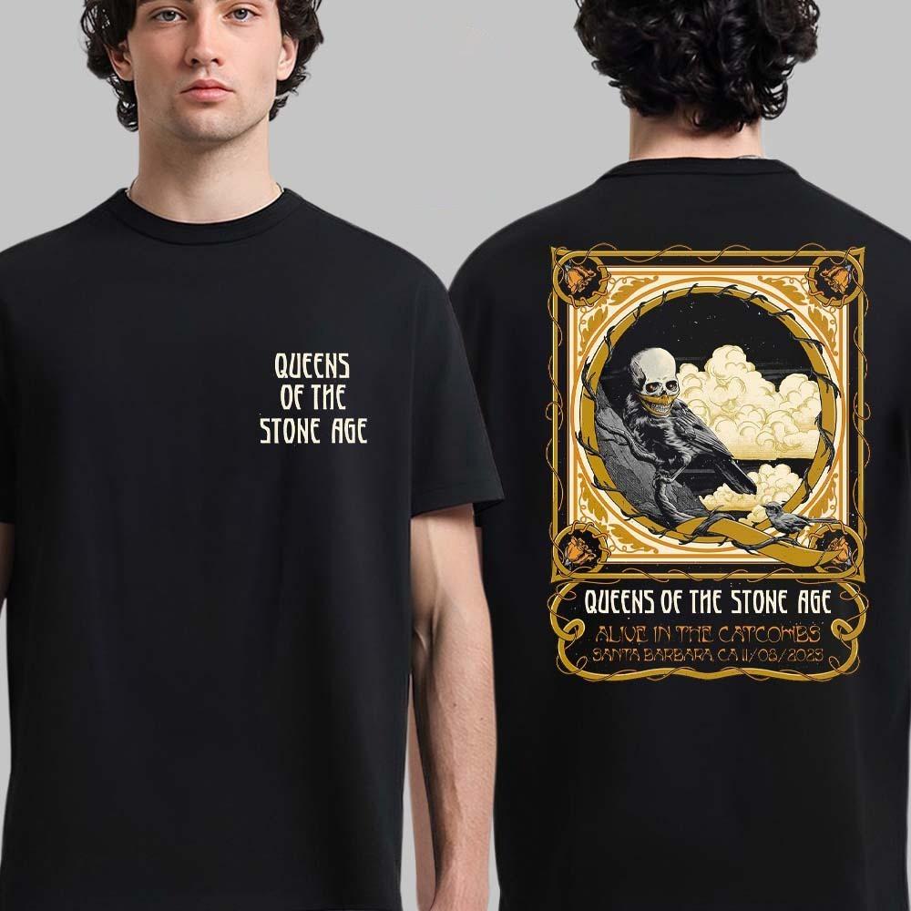 

Queens Of The Stone Age Santa Barbara California 2025 At Arlington Theatre Shirt XL