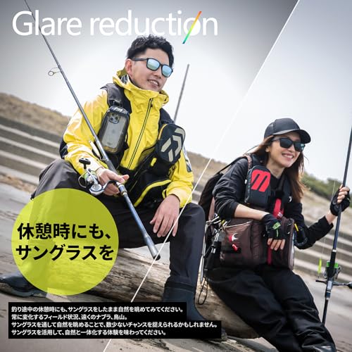 GOMEXUS J15 Polarized Sunglasses, Designed for Fishing, Sports, and Golf, Driving, Hiking, and Sailing, with CR-39 High-Precision Optical Lenses, Anti