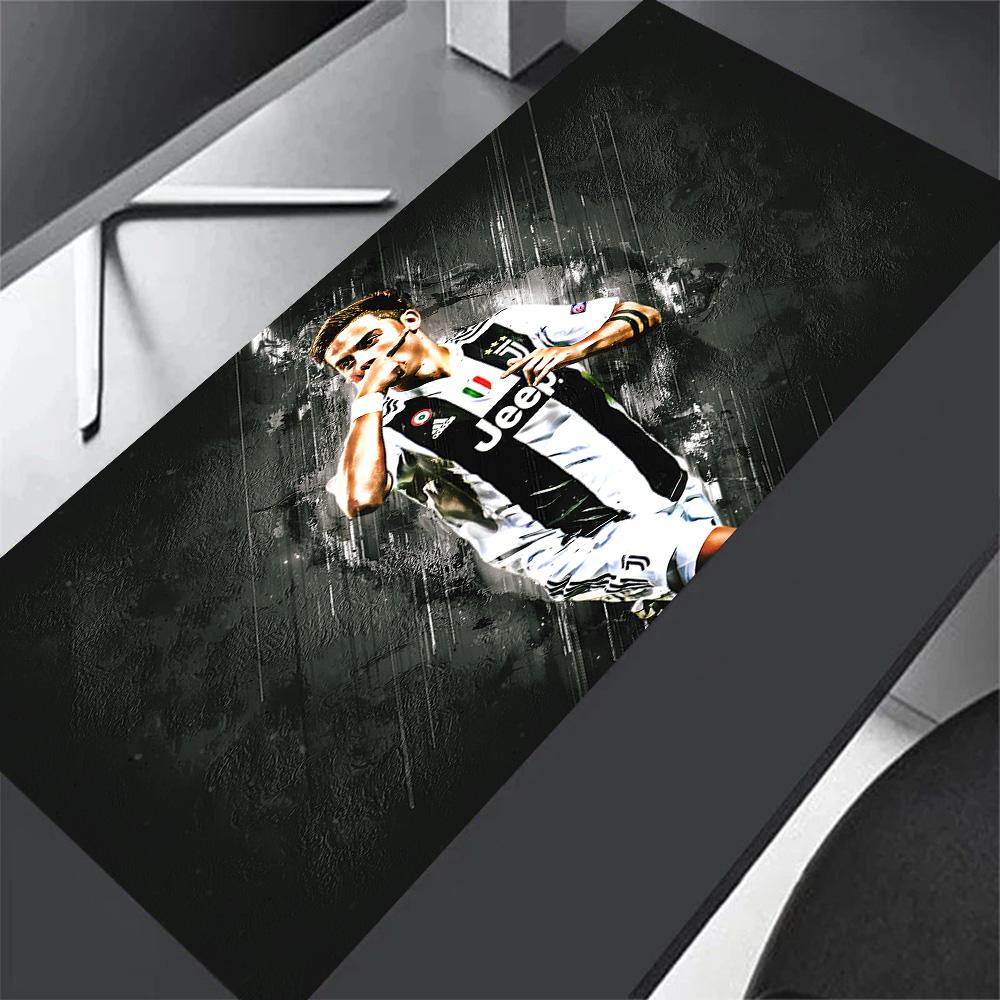 Juventus Celebration Moment Large Mouse Pad Keyboard Mat Computer Desk Keyboard Mat Non-Slip Rubber Bottom Office Desk Accessory
