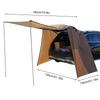 Portable Car Rear Tent/ Camping Tarp/ Universal Waterproof and Windproof SUV Car Trunk Tent/ Tailgate Tent/ SUV Sunshade