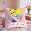 CCandy Candy Anime Cushion Cover Square Short Plush Pillow Case Living Room Sofa Home Decor Funda X