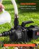 Shallow Well Jet Pump, 800W, 230V 3300 L/H Maximum Flow Rate, PP Garden Well Jet Pump with 8 m Suction Height, Thermal Protection, European Voltage
