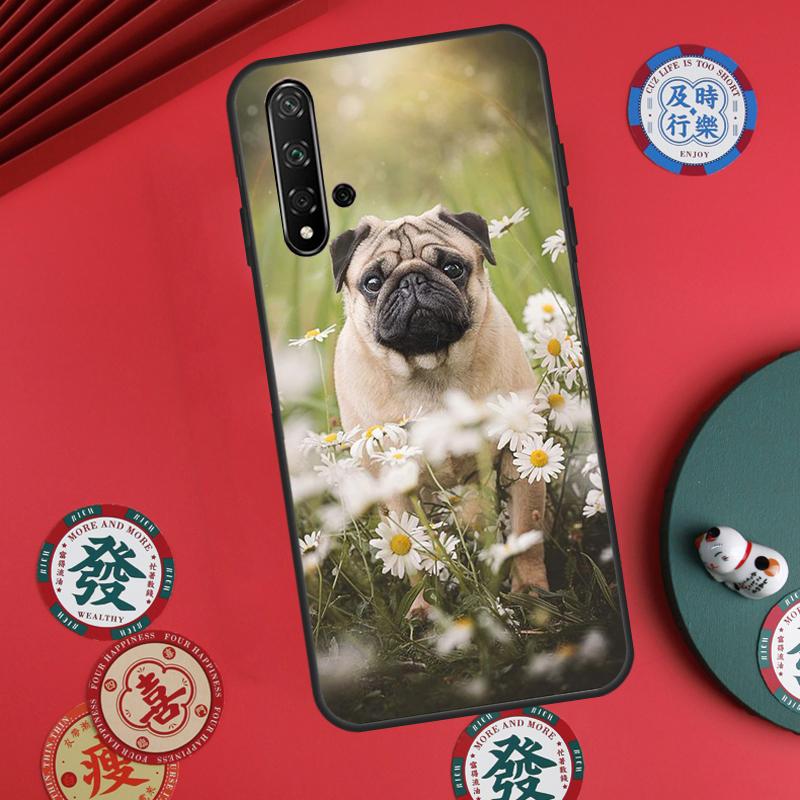 Pug Dog French Bulldog For Huawei Nova 12s 7i 8i 11i 12i Y73 Y70 Y90 Y60 Y72 Y61 Y91 9 10 SE P30 Pro P40 Lite Case