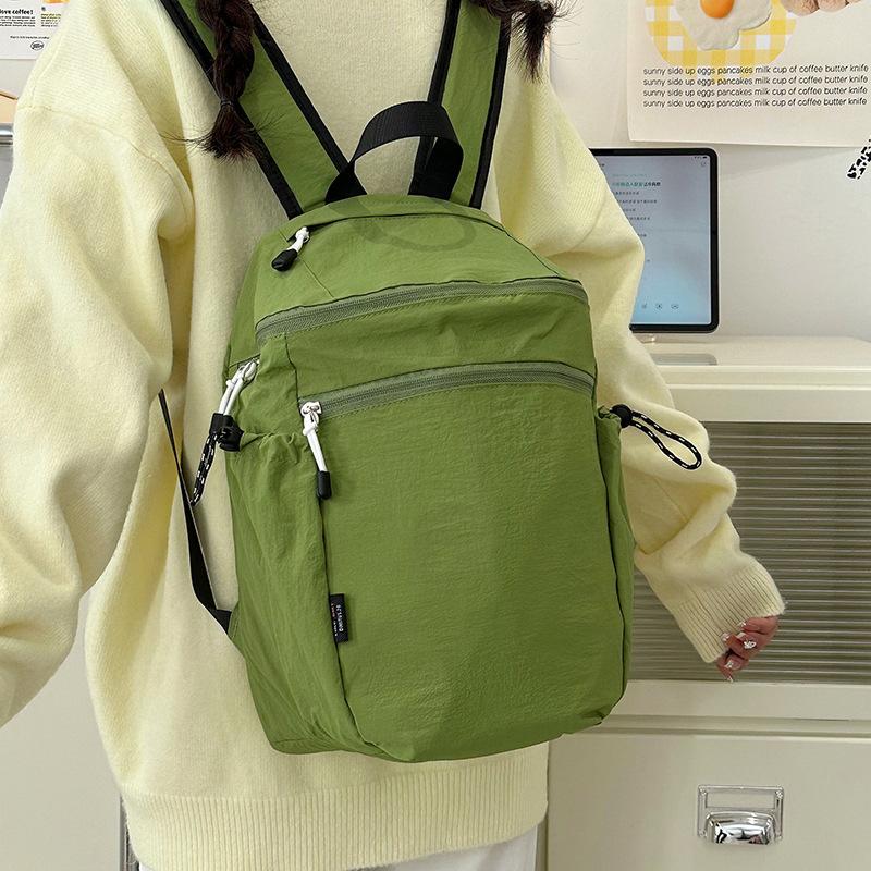 Schoolbag Japanese new casual lightweight backpack ins large capacity ultra-light sports bag college student travel backpack
