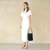 Suin Leaf Bucket Bag - Black