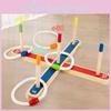 Rope Wooden Kids Loop Toss Toy For Preschool Focus And Training Cognitive