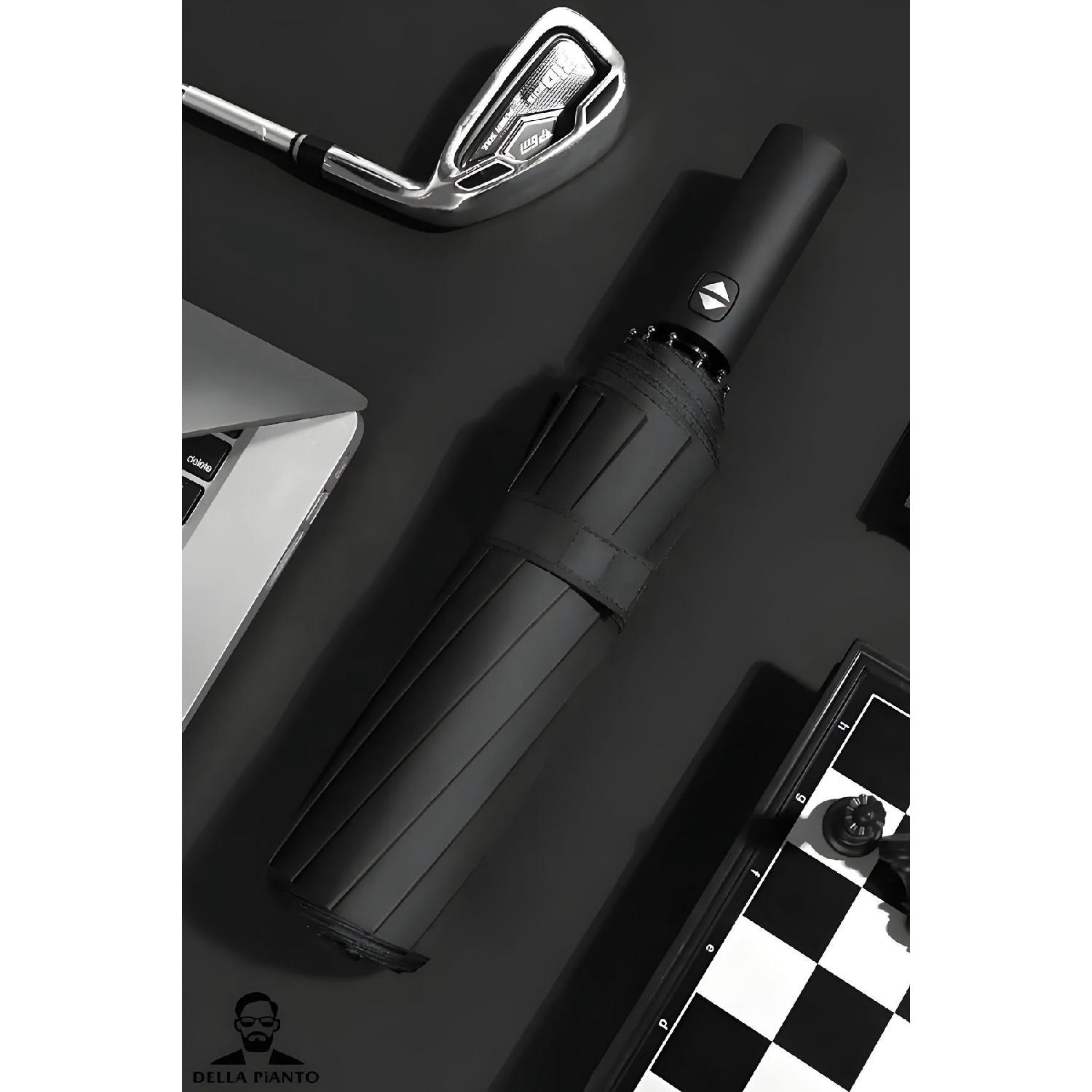 

Повністю автоматична чорна парасолька унісекс оригінального розміру сумки чорний