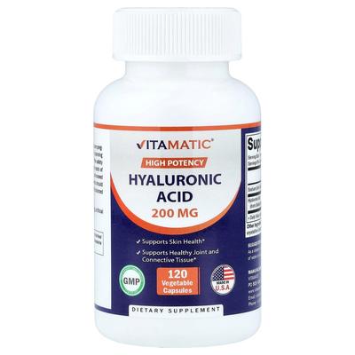 iHerb Hyaluronic Acid 200mg Veggie Capsules 120 Tablets