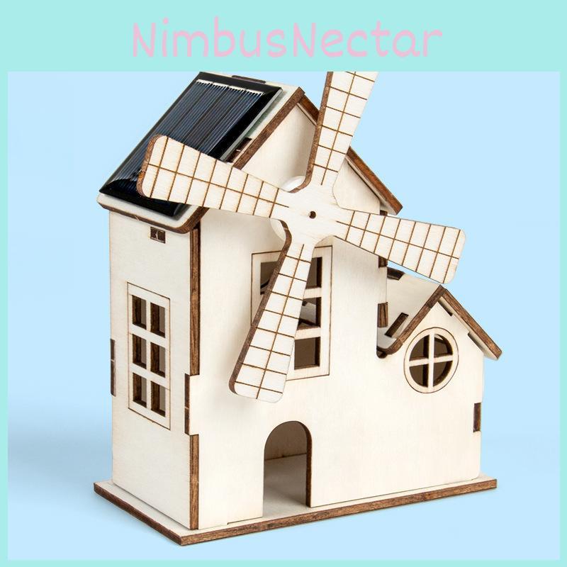 Science Experiment Diy Solar House Steam Kit For Childrens Stem Learning And Handson Physics Construction