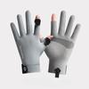Sunscreen Gloves Anti-purple Outdoor Line Men's Finger Ice Silk Short Thin