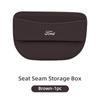 For Ford Car Seat Gap Storage Box Universal Auto Seat Crevice Organizer Escort KA Flex Everest KA Expedition Falcon Fusion