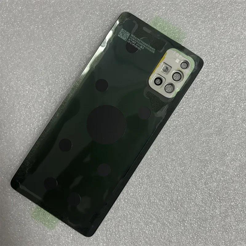 For Samsung Galaxy A51 A71 A515 A715 4G 2020 Battery Back Cover Rear  Housing With Camera Lens Replace Repair Parts