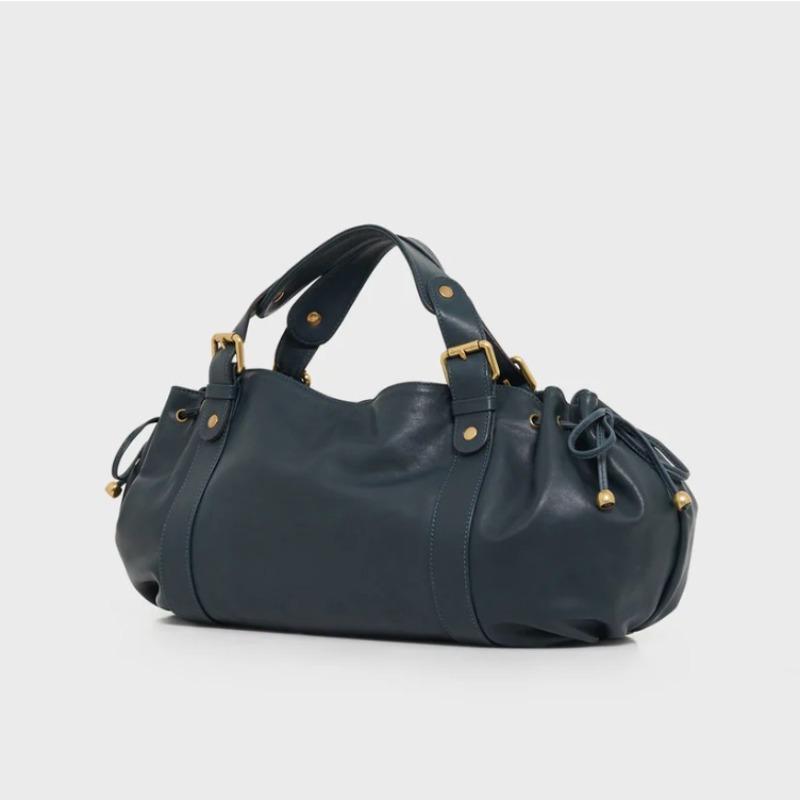 Damen Tasche, Boston Bag, Einfache Handtasche in Unifarbe, Tasche für den Weg zur Arbeit, Einzelne Schulter Crossbody Tote, Weiches Material