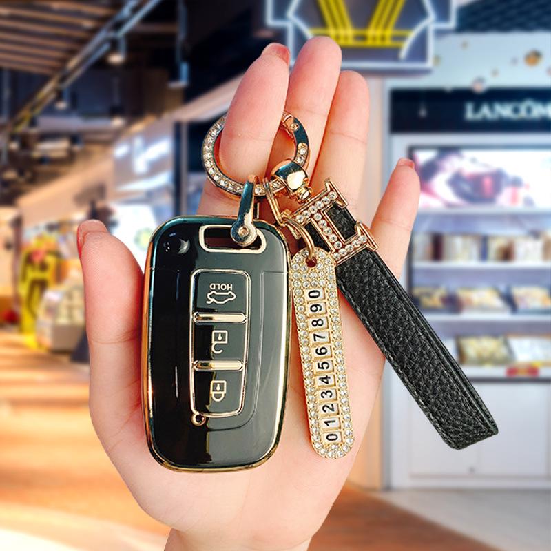 Hyundai Ix35, Sonata 8, Elantra & Kia Sportage, K5/K3/K2 Key Case - Car Remote Shell Cover