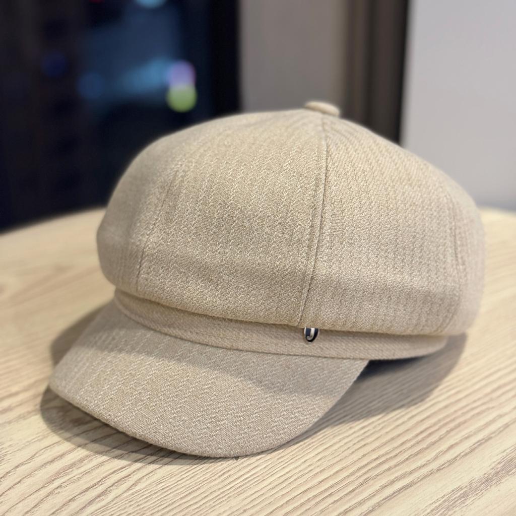 Toamnă și Iarnă Scrisoare J Pălărie Octogonală Japoneză Literară Retro Pictor Beretă Pălărie Cap Mare