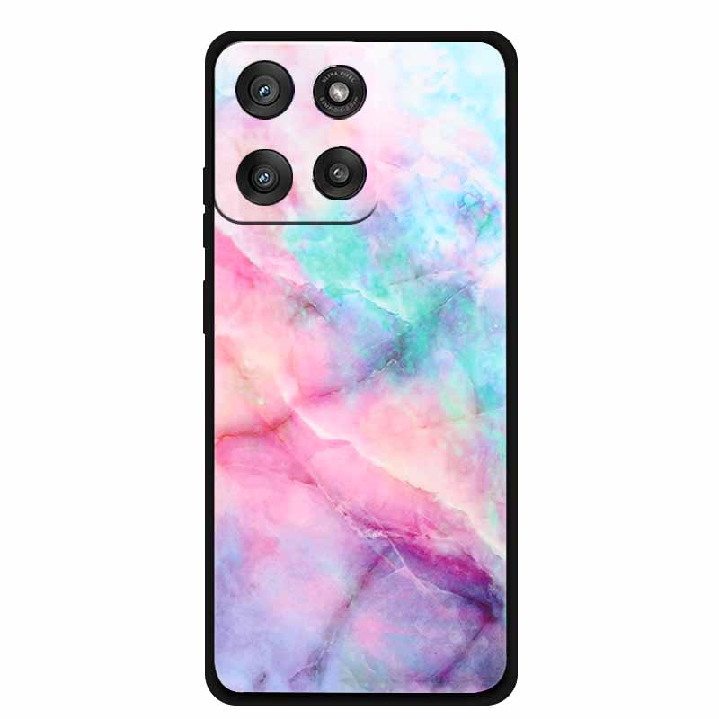 For Motorola Edge 60 Stylus Case Marble Painted Silicone Back Cover Case for Edge 60 Stylus Case Back Coque Edge 60 Stylus Cases