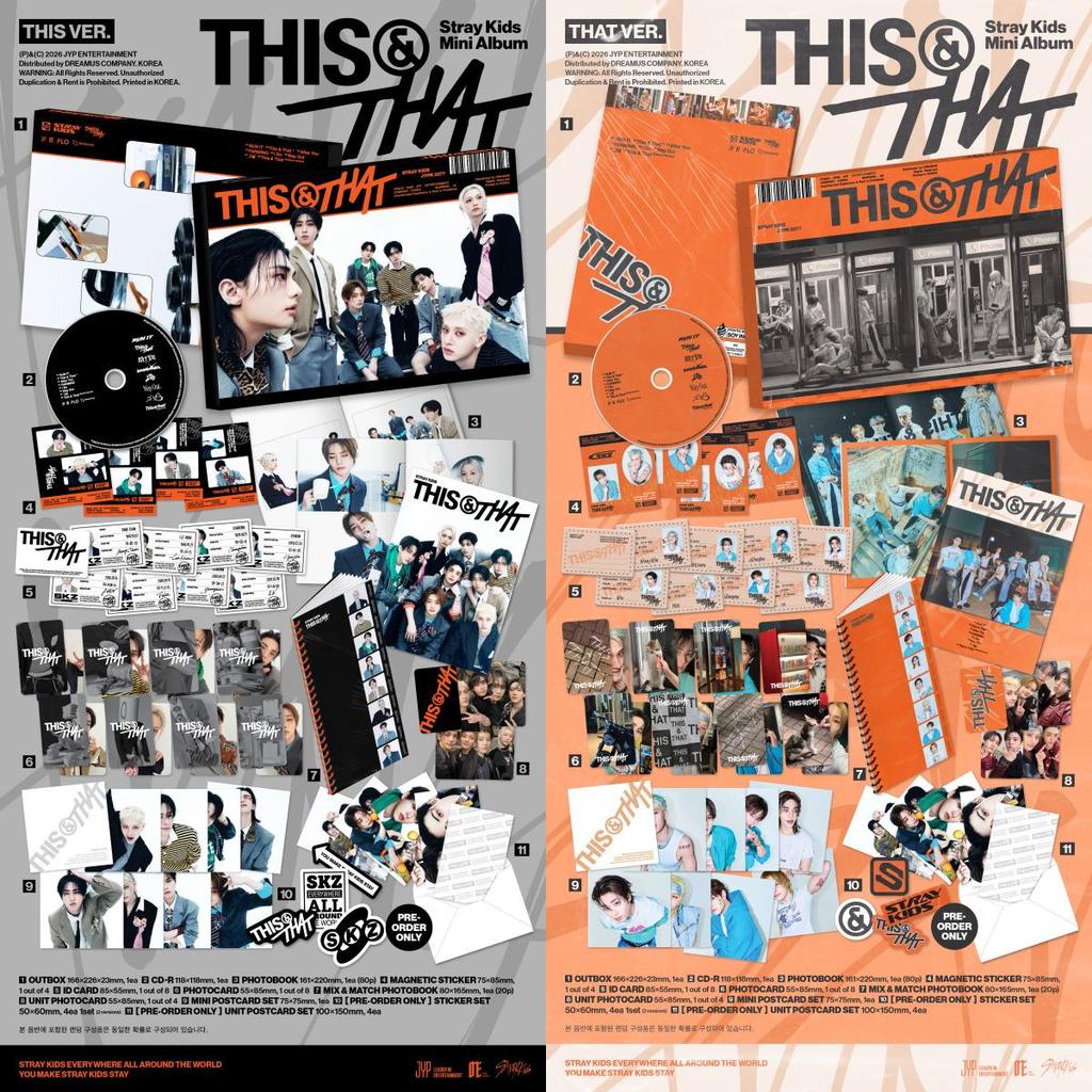 Stray Kids - THIS & THAT / Mini Album