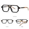 Fashion Leopard Eyewear UV 400 Men's Shades Double Bridge Sun Glasses Women's Sunglasses