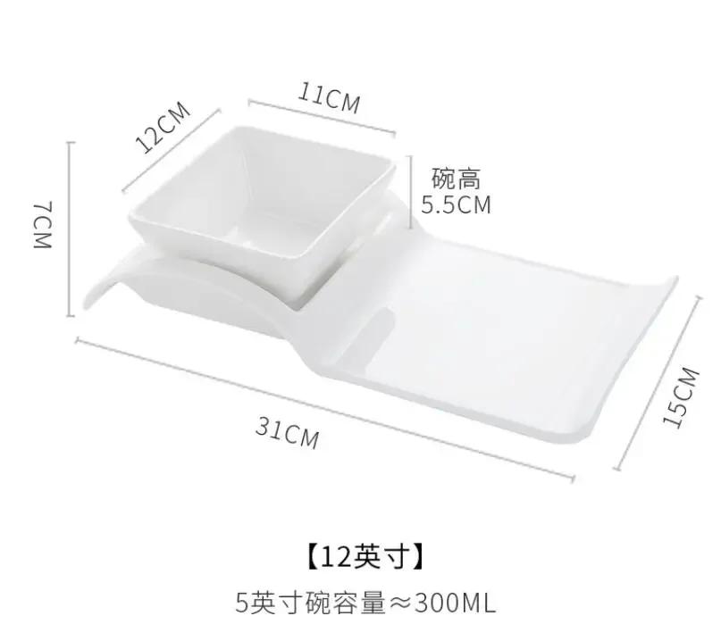 Japanese Style Ceramic Tableware Dishes and Plates Sets For Home Bowl Plates Set  Dessert Sushi Plate Korean Food New Year Dish