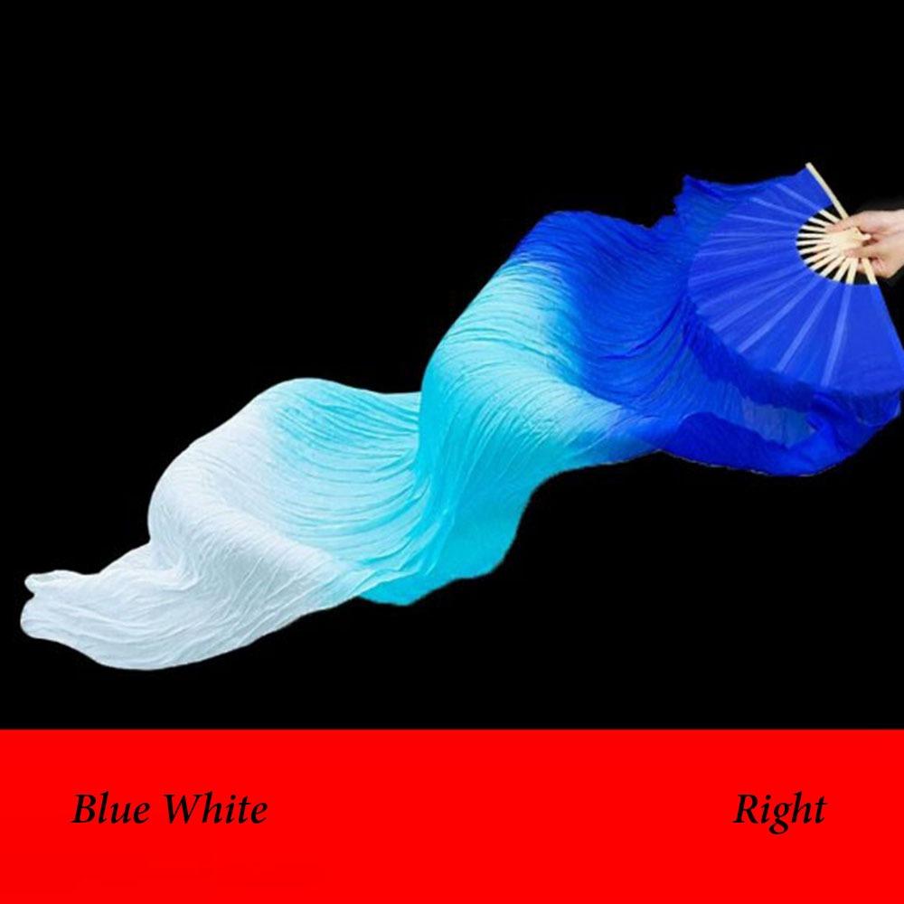 Multicolors Belly Dancing Fan Gradient Color Square Dancing Practice Dancer Tool  Dance Accessories