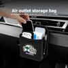 Car Air Vent Storage Box Mini Phone Waste Storage Case Interior Accessories For AMG Exclusive W202 W203 W204 W205 GLC GLE GLK A4