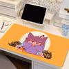 Natural Rubber Mouse Pad Pokemon Gengar Edge White XXL Gamer Desk mat Computer Keyboard Pad gaming accessories carpet mousepad