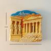Griechenland, Parthenon-Tempel, Tonkrüge, Kreta, Santorini Kühlschrankmagnete Kühlschrankaufkleber Geburtstagsgeschenke Heimdekorationen