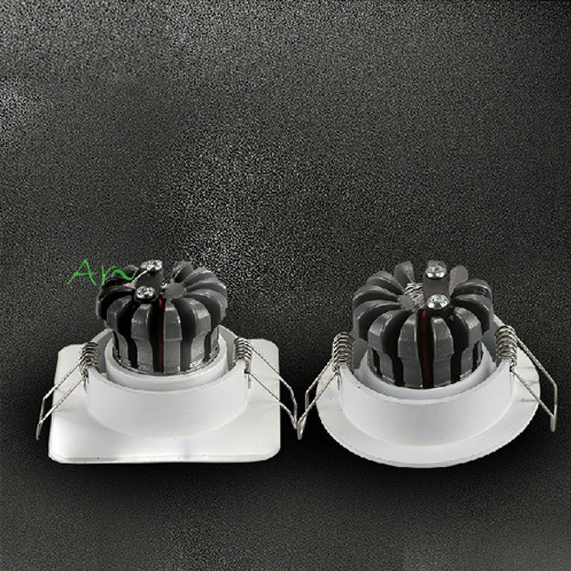 

Элегантные светодиодные мини-прожекторы 3 Вт, алюминиевые светильники COB с регулируемой яркостью, высокое качество, ювелирный шкаф, выставочный прилавок, потолок