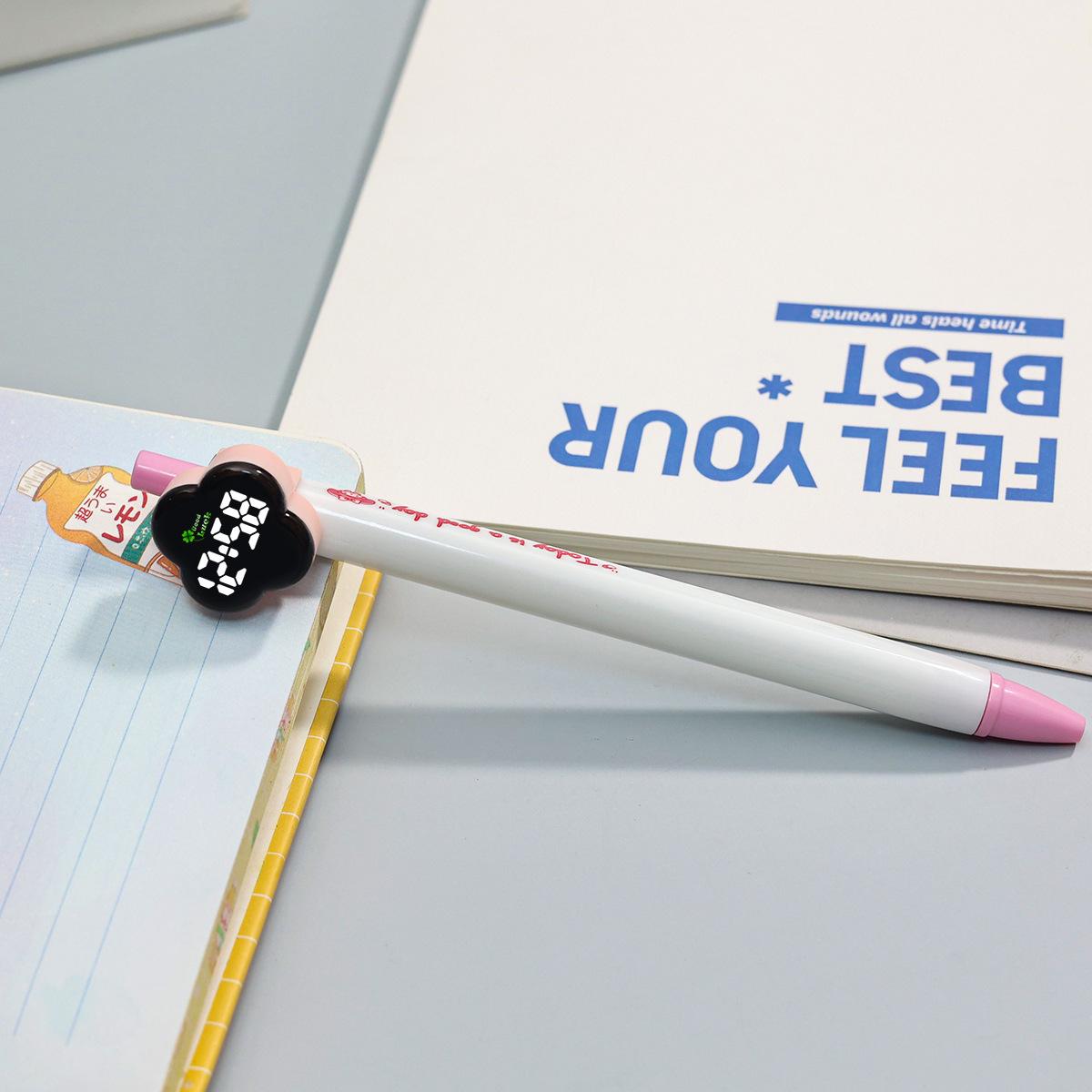 

Creative Time-Learning Mini Watch: Ultra-Small Academic Back-to-School Fashion Pen Barrel Watch
