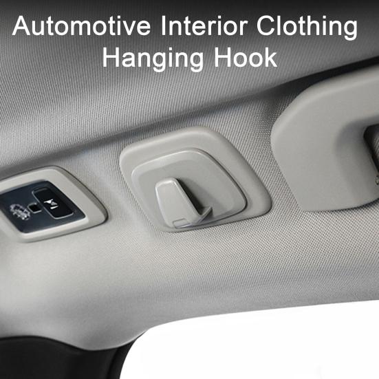 Gancio Appendiabiti Rinforzato per Tetto con Posizionamento a Fessura Anti-rottura Forte Capacità di Carico per Interni Auto per Volvo XC60 XC90 S90 V90 XC40