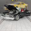 AABHC1 CCA 1:24 Simulation Chevrolet Chevrolet 454 1970 alloy supercar model with doors that can open sound and light car ornaments