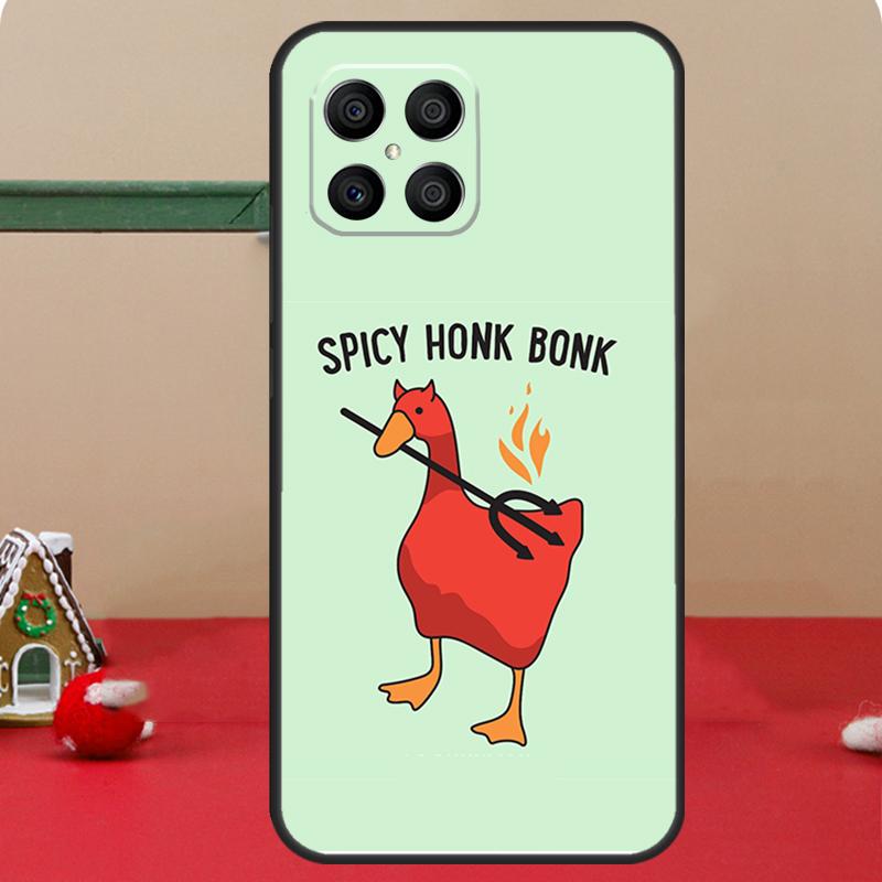 Duck Goose Honk Bonk Funny Meme Case For Honor Magic 6 7 8 Pro Honor 400 200 70 90 Lite X8c X8b X9a X9b X9c X9d Win RT Cover