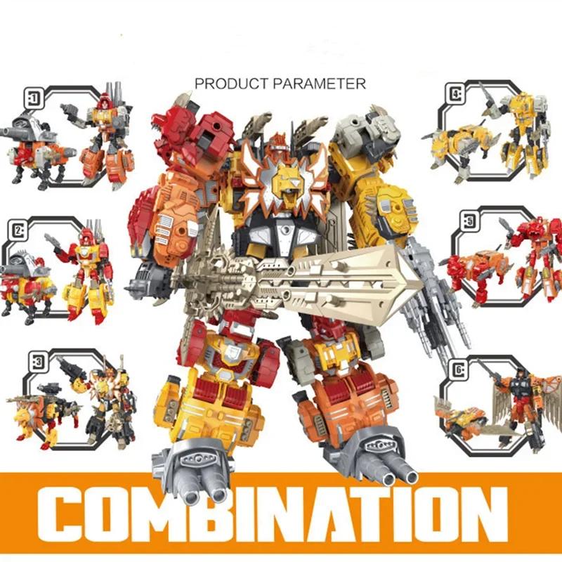 5 w 1 Transformacja Predaking Zabawki Anime Devastator KO G1 Robot Figurka Akcji Model Chłopiec Dzieci Dziecko Prezent