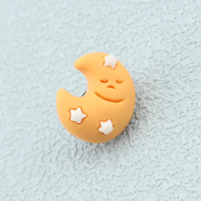 1 Stück Schnürsenkel Dekoration Clips Schnürsenkel Schnalle für Mädchen Kinder Cartoon Krone Kuchen Süßigkeiten Macaron Farbe Schuhe Zubehör