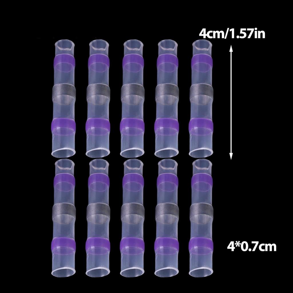 Waterproof Crimp Free Solder Rings Heat-shrink Tubing Cable Crimping Automotive Wire Terminal Connectors Soldered Terminals