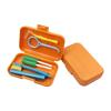 20 Set Portable Toothbrush Box Orthodontic Oral Hygiene Tools Kits Interdental Brush Tongue Scraper Travel Toothbrush Teeth