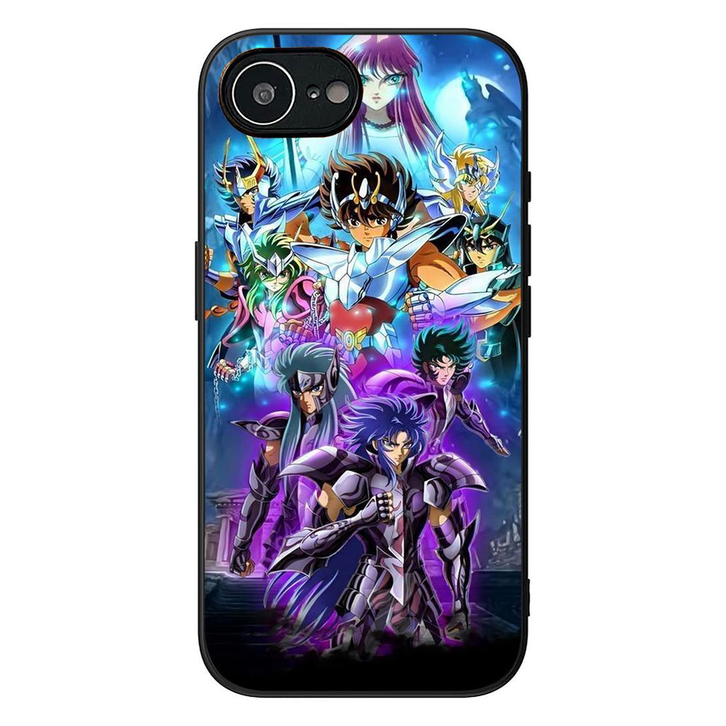 Anime Saint Cartoon Seiya Phone Case for Samsung Galaxy S22 S21 S20 FE Ultra Plus A35 A36 A37 A33 A34 A04 A71 Protective Cover
