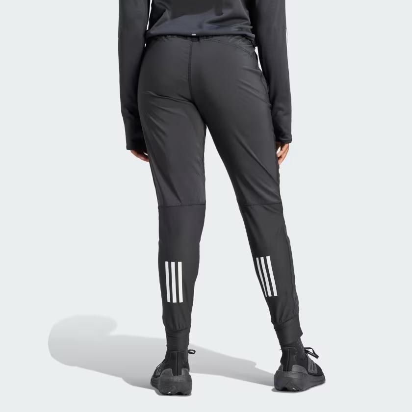 New Adidas Own The Run Joggers Athletic Trousers Women's Black IK7444