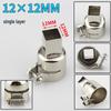 Universal Hot Air Gun Nozzles 850 852 858: Desoldering Station Square & Round Steel Mesh Nozzles